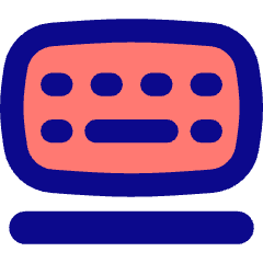 Floating Keyboard Case Tablet Icon from Flex Pop Set