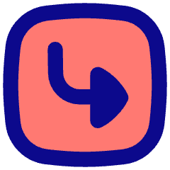 Return Square 2 Icon from Flex Pop Set