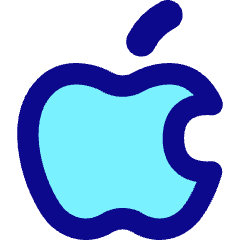 Apple Logo Icon from Flex Pop Set