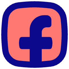 Facebook Logo 1 Icon from Flex Pop Set