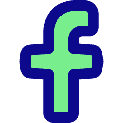 Facebook Logo 2 Icon from Flex Pop Set