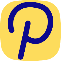 Pinterest Logo Icon from Flex Pop Set