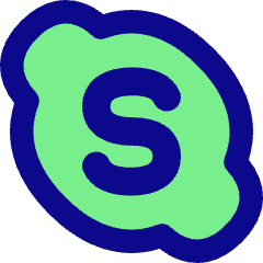 Skype Logo Icon from Flex Pop Set