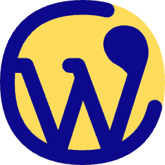 Wordpress Logo Icon from Flex Pop Set