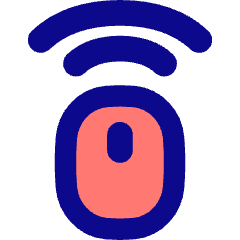 Mouse Wireless 1 Icon from Flex Pop Set