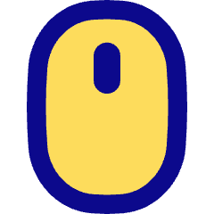Mouse Wireless Icon from Flex Pop Set