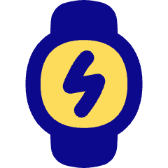 Watch Circle Charging Icon from Flex Pop Set