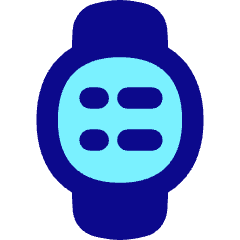 Watch Circle Menu Icon from Flex Pop Set