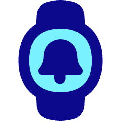 Watch Circle Notification Icon from Flex Pop Set