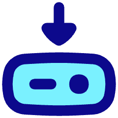 Hard Drive Download Icon from Flex Pop Set