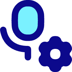Microphone Setting Bolt Nut Icon from Flex Pop Set