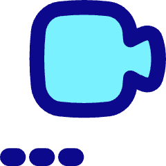 Webcam Video Call Connecting Icon from Flex Pop Set