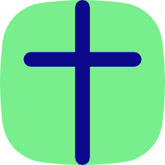 Christian Cross 2 Icon from Flex Pop Set