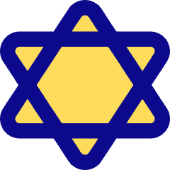 Hexagram Icon from Flex Pop Set
