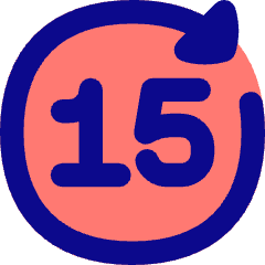 Button Go Forward 15 Icon from Flex Pop Set