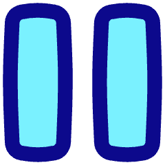 Button Pause 2 Icon from Flex Pop Set