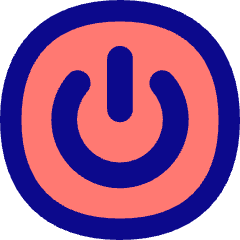 Button Power Circle 1 Icon from Flex Pop Set
