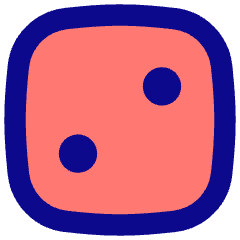 Dice 2 Icon from Flex Pop Set