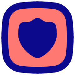 Dice Shield Icon from Flex Pop Set