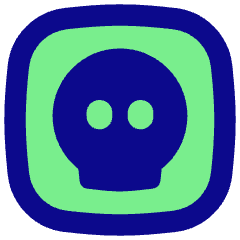 Dice Skull Icon from Flex Pop Set