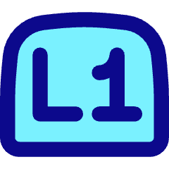Left Button One Icon from Flex Pop Set