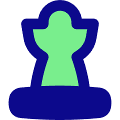 Chess Queen 1 Icon from Flex Pop Set