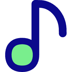 Music Note 1 Icon from Flex Pop Set