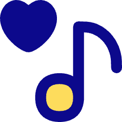 Favorite Heart Playlist Icon from Flex Pop Set