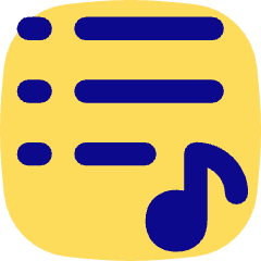 Play List 7 Icon from Flex Pop Set