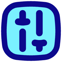 Equalizer Icon from Flex Pop Set