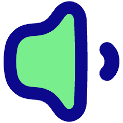 Volume Level Low Icon from Flex Pop Set