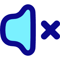 Volume Mute Icon from Flex Pop Set