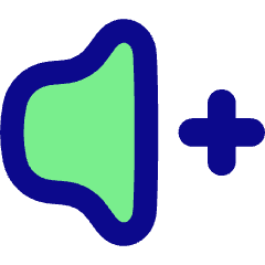 Volume Up Icon from Flex Pop Set