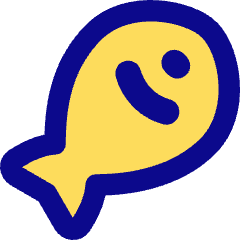 Allergens Fish Icon from Flex Pop Set