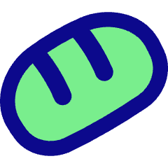 Baguette Icon from Flex Pop Set