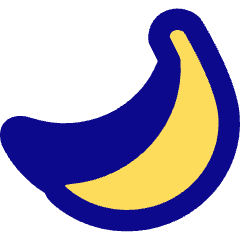 Banana Icon from Flex Pop Set