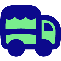Food Truck Event Fair Icon from Flex Pop Set