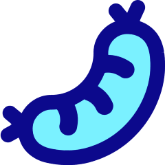 Sausage Processed Food Icon from Flex Pop Set