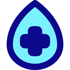 Blood Drop Donation Icon from Flex Pop Set