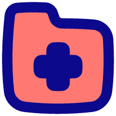 Medical Folder Icon from Flex Pop Set