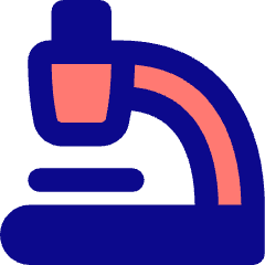 Microscope Observation Sciene Icon from Flex Pop Set