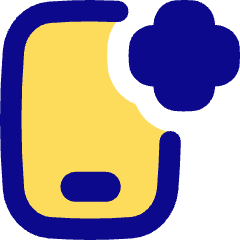Online Medical App Checkup Service Icon from Flex Pop Set
