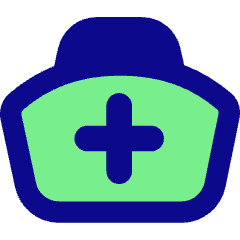 Nurse Hat Icon from Flex Pop Set
