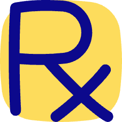 Prescription Pills Drugs Healthcare Icon from Flex Pop Set
