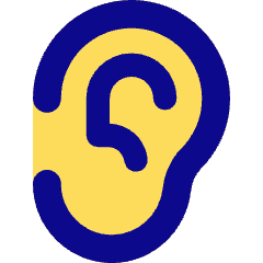 Ear Speciality Icon from Flex Pop Set
