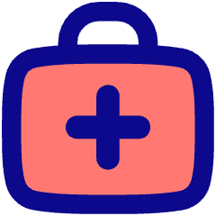 Medical Bag Icon from Flex Pop Set