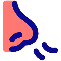 Nose Smell Icon from Flex Pop Set
