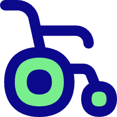 Wheelchair Icon from Flex Pop Set