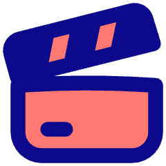 Film Slate Icon from Flex Pop Set