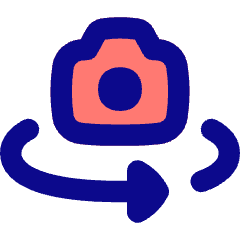 Camera Rotate Icon from Flex Pop Set